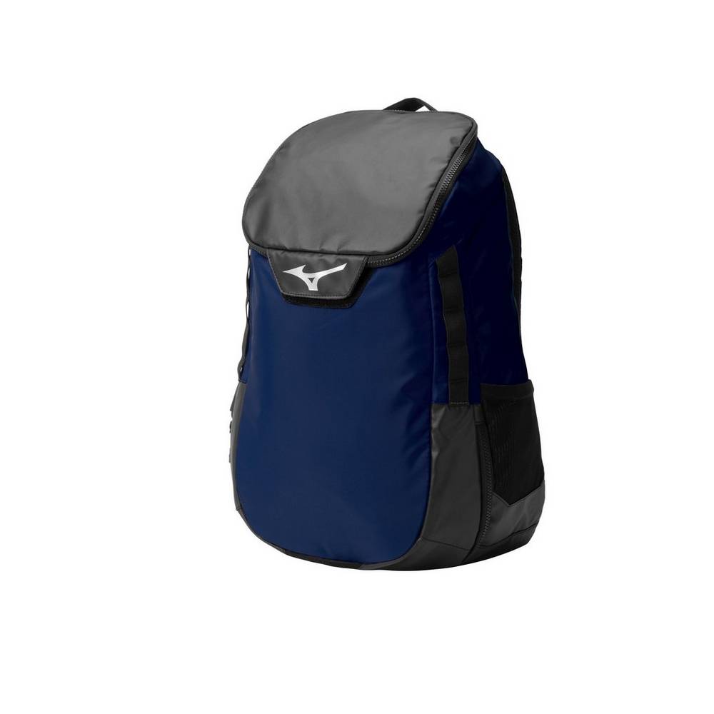 Mochila Mizuno Crossover X - Homem - Azul Marinho/Pretas - QWJLY0862